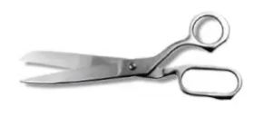 Ножиці медичні, для перев'язувального матеріалу, з регулювальним гвинтом, 180 мм RAJ IMPEX 04-467